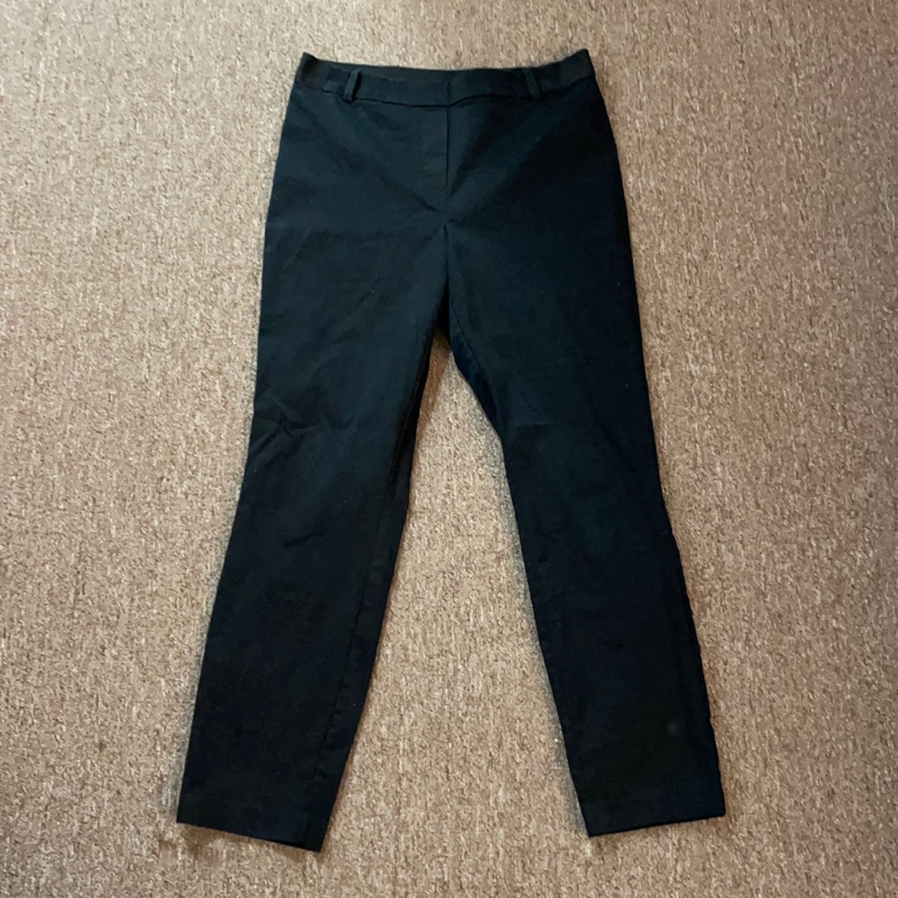 H&M Black Slim Straight Pants